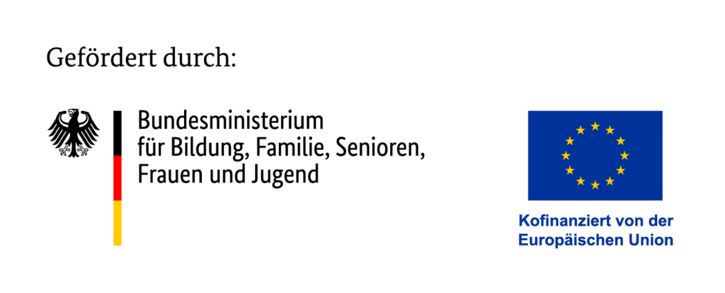 Logo des Förderprogramms vom BMBFSFJ